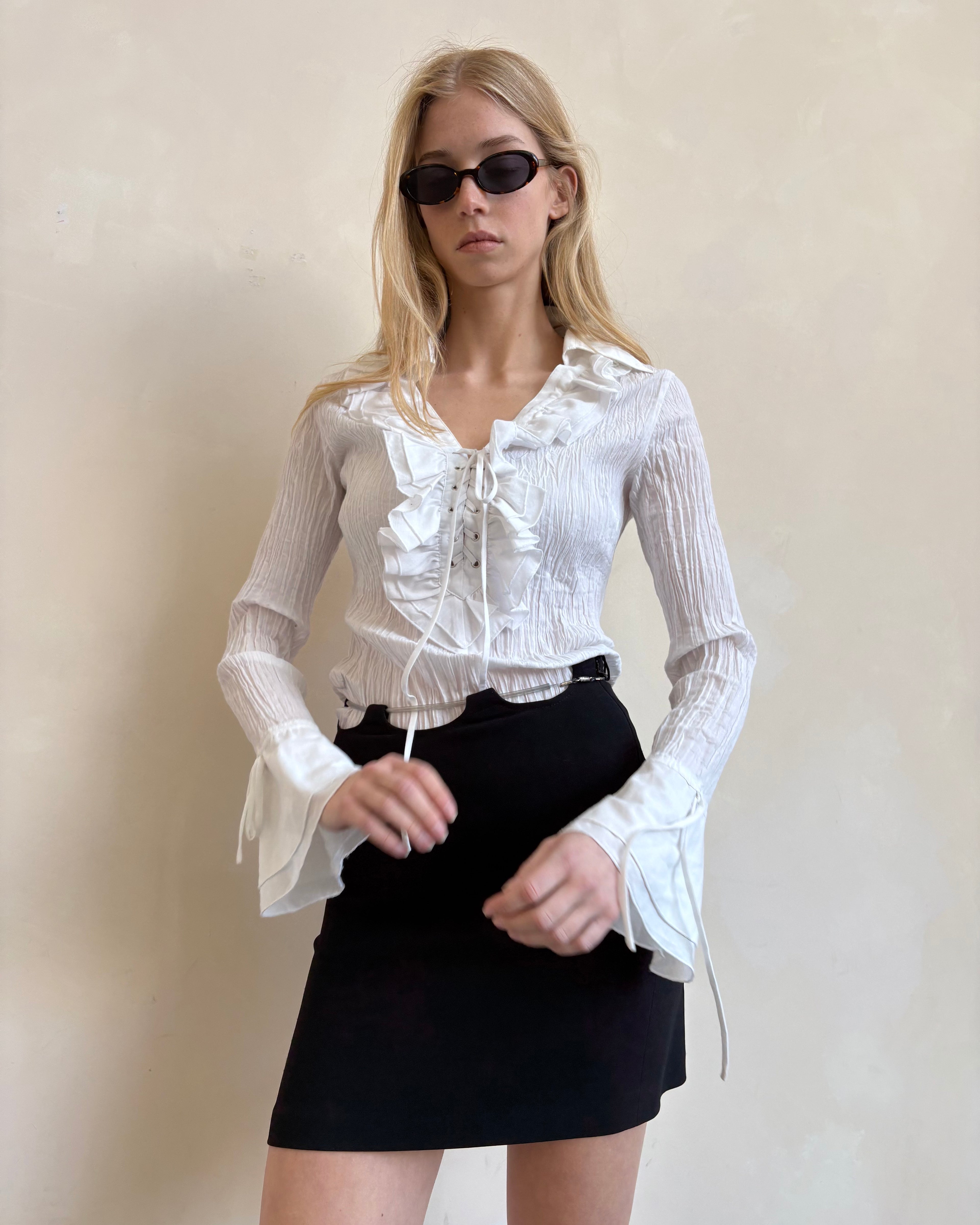 Blanc nature top