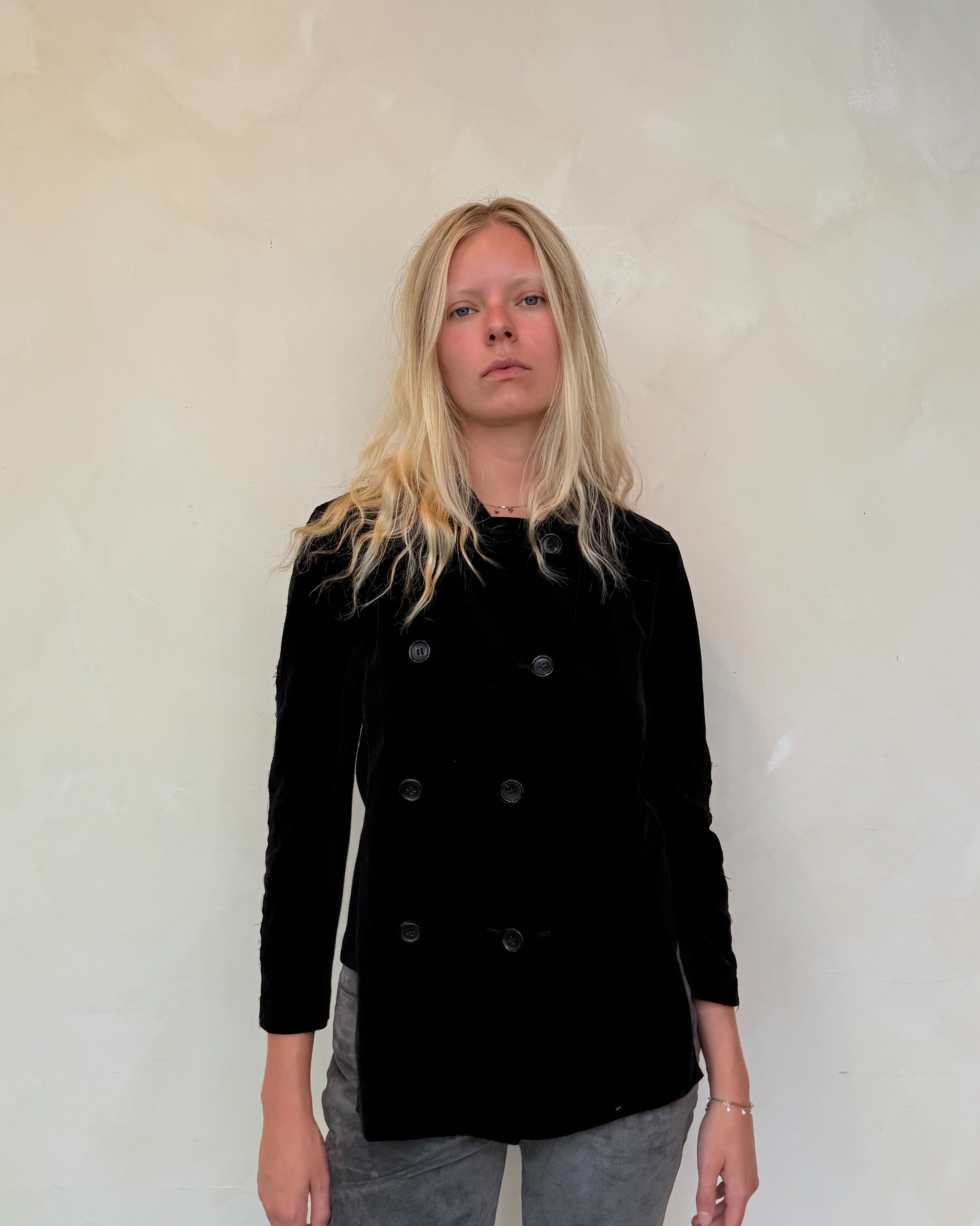 Comme des Garçons velvet jacket