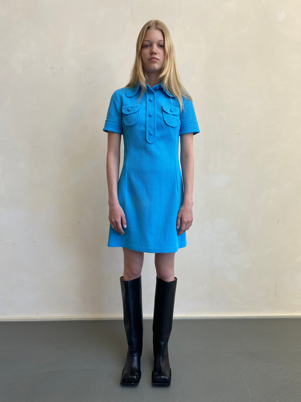 60's Blue Dress