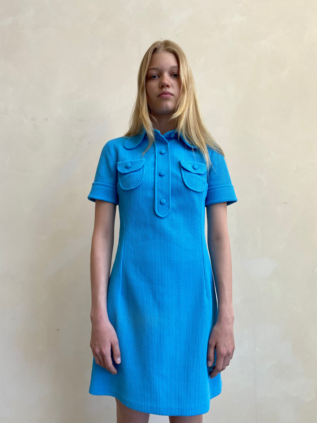 60's Blue Dress