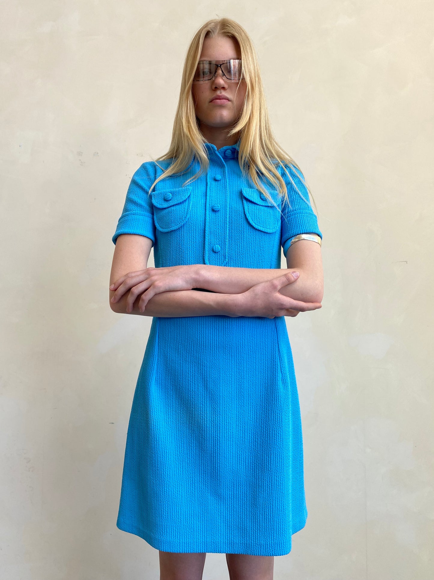 60's Blue Dress