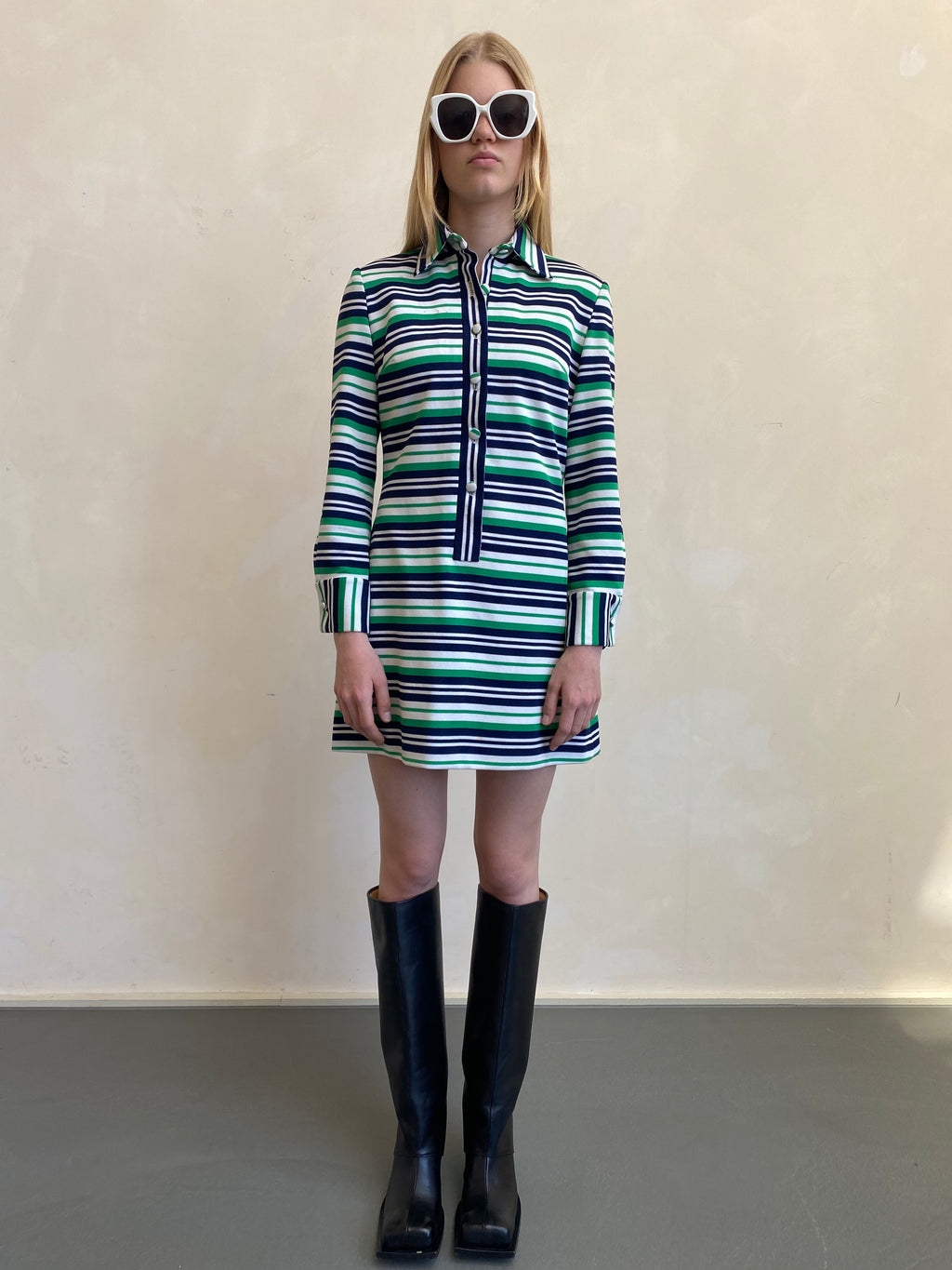 70's Striped Dress