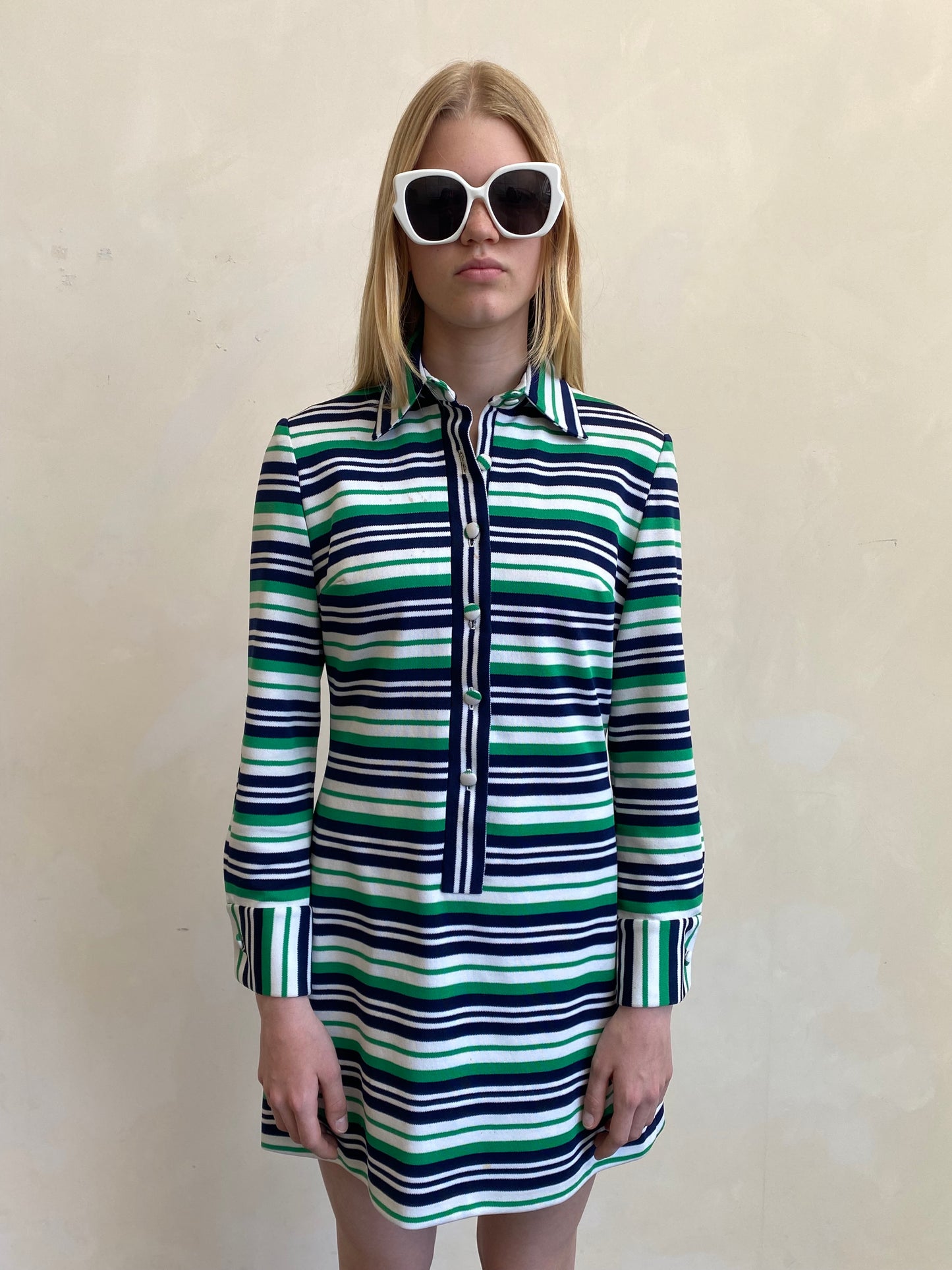 70's Striped Dress