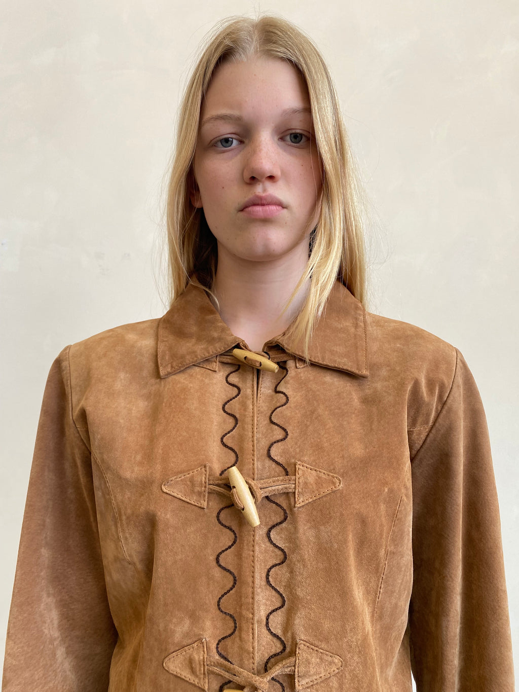 Suede Dress with cords