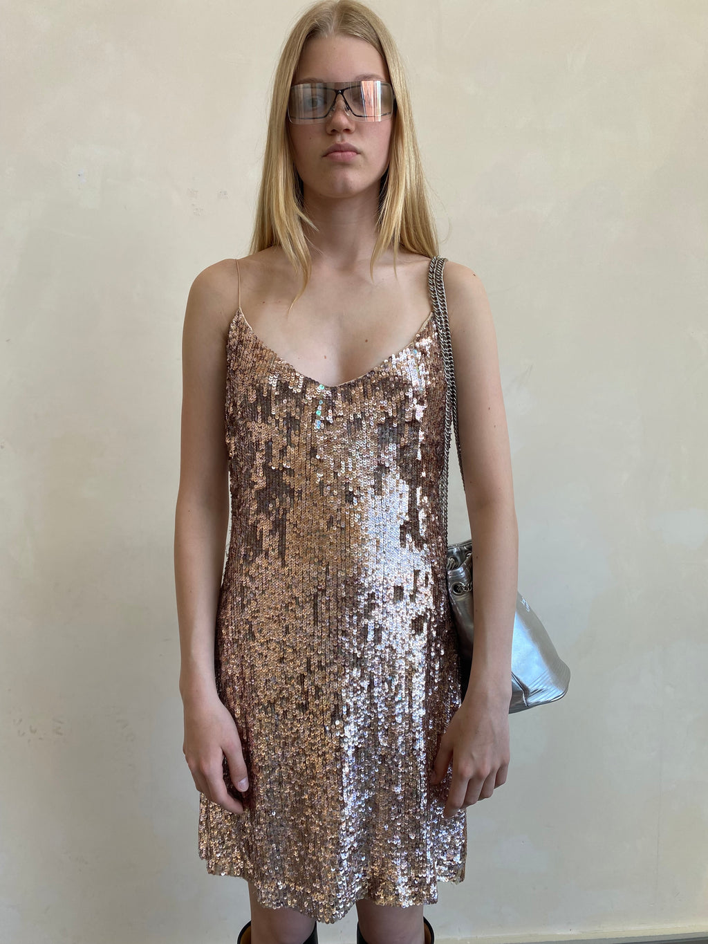 Blumarine Glitter Dress