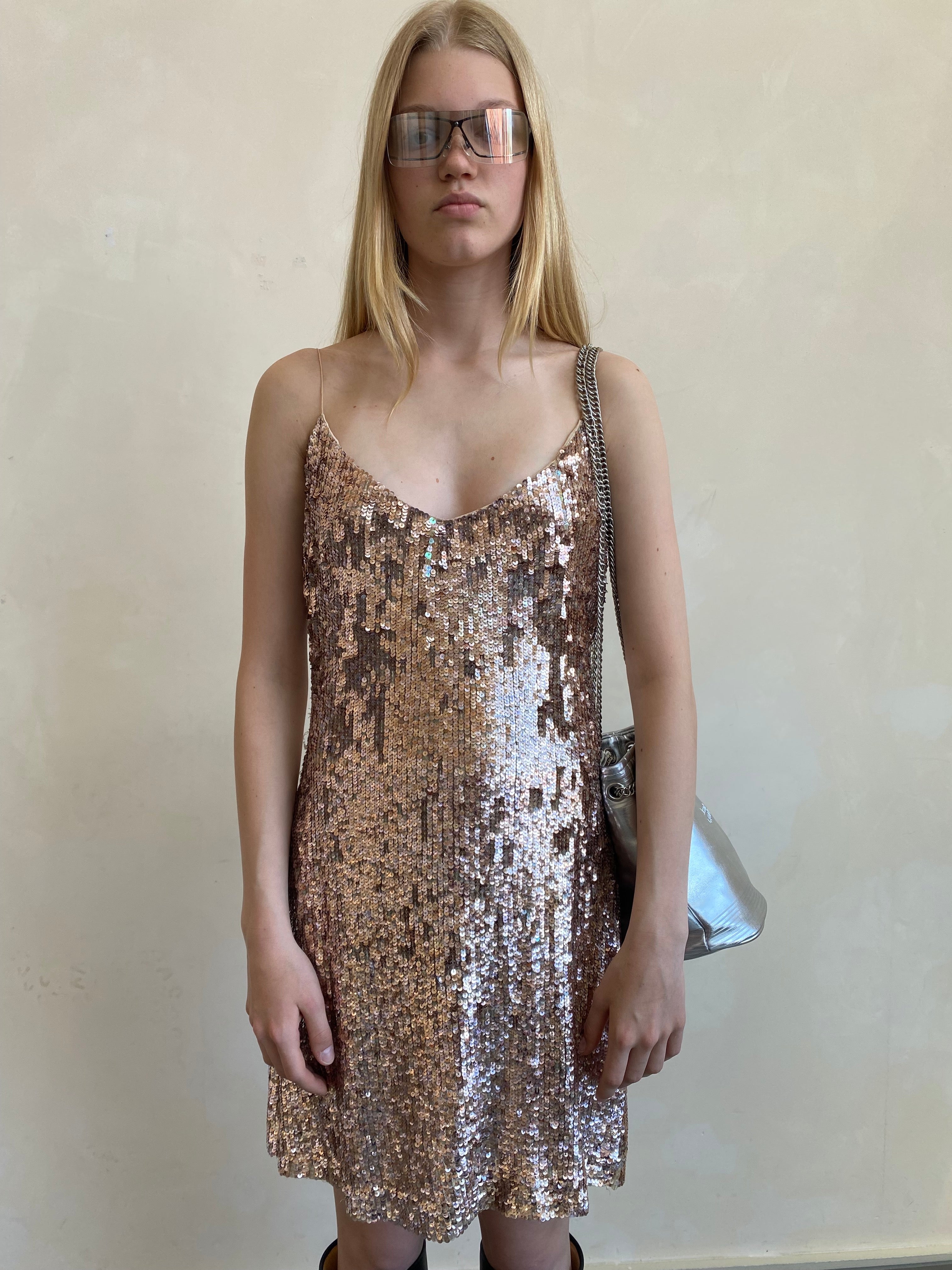 Blumarine Glitter Dress