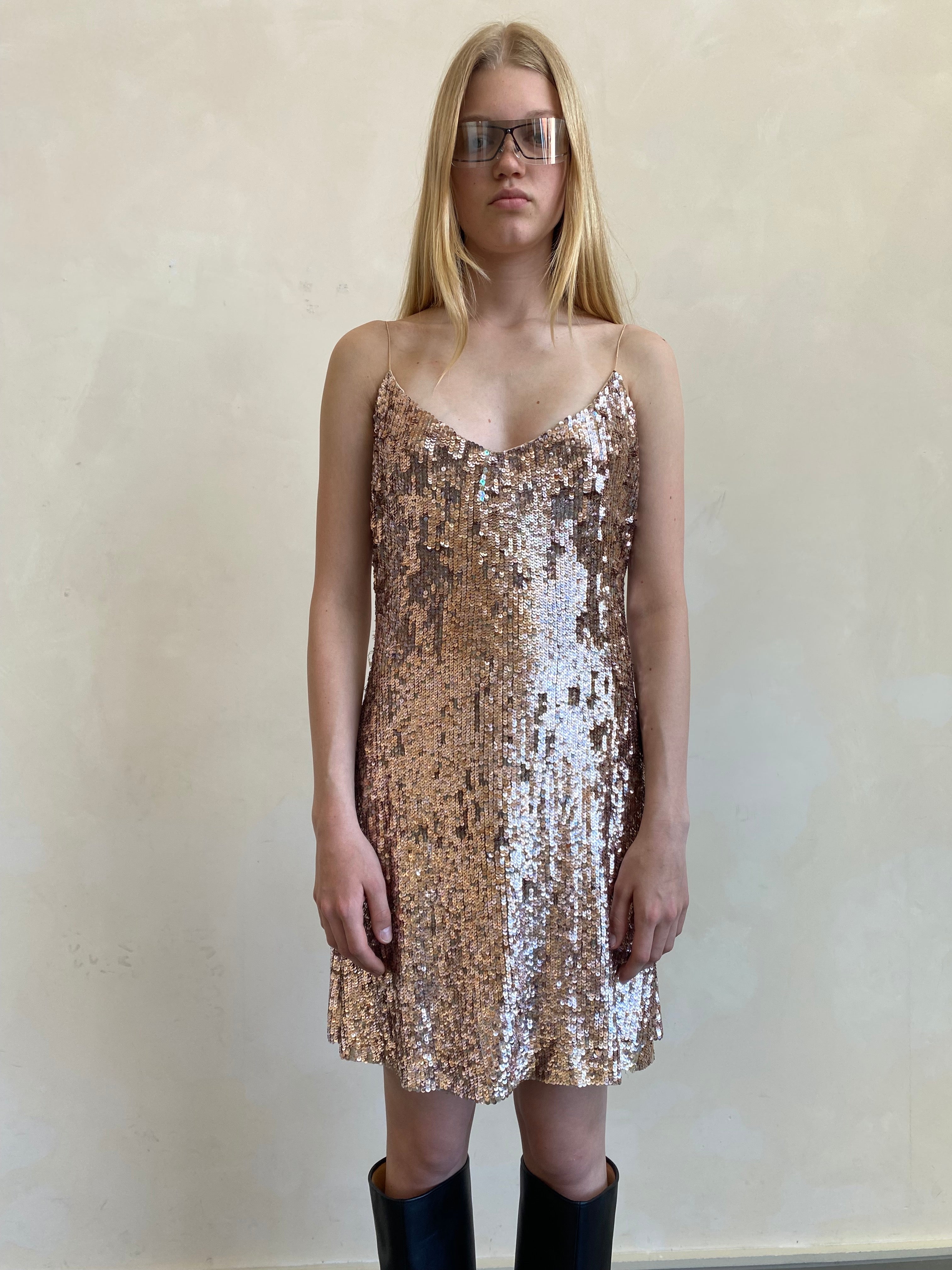 Blumarine Glitter Dress