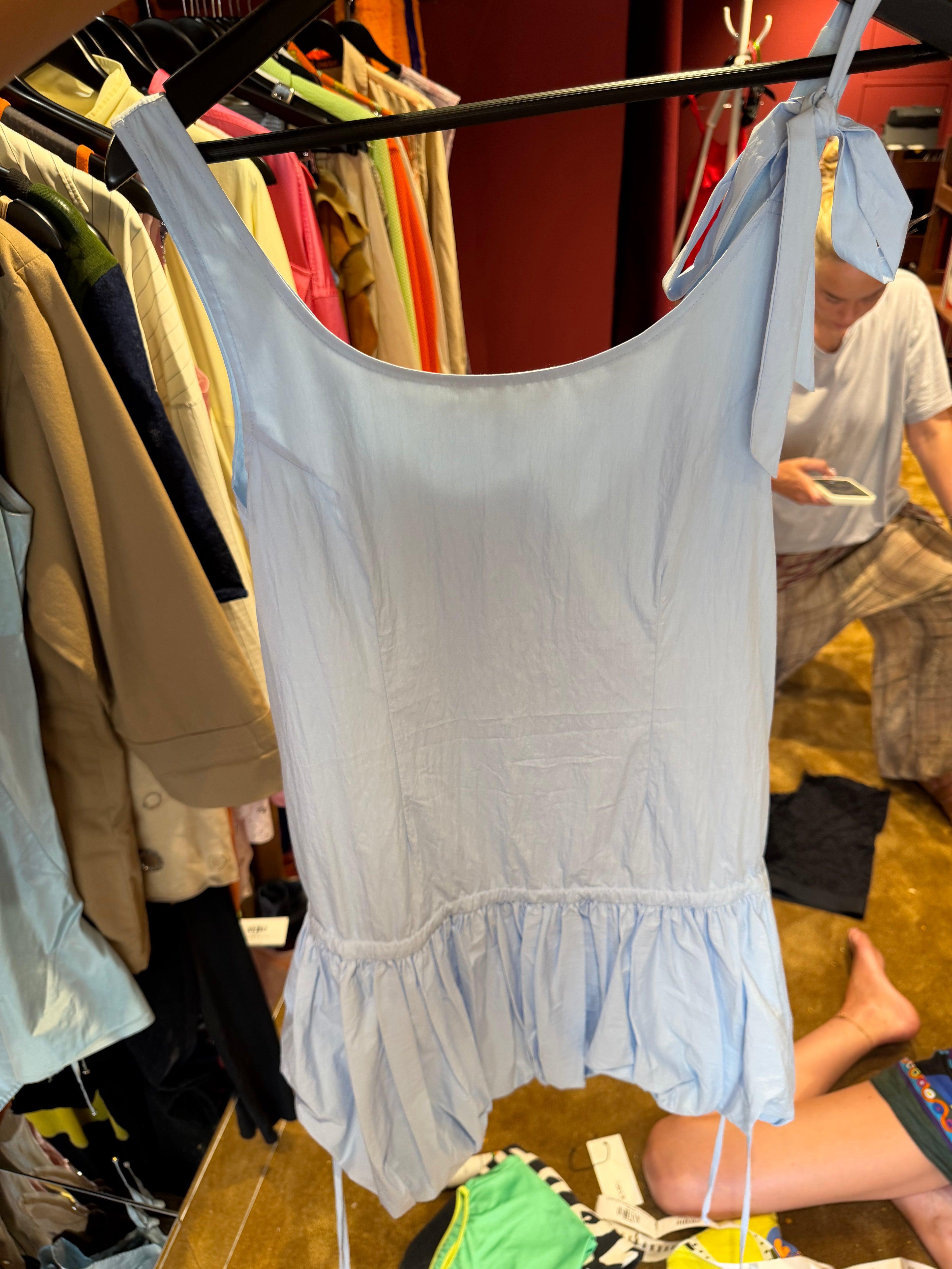 Artemisia Hwang Ruffle Hem Dress