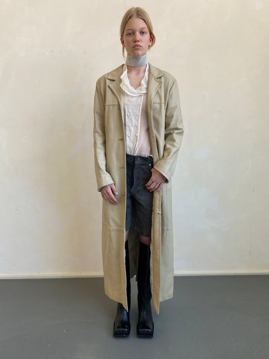 Leather Trenchcoat