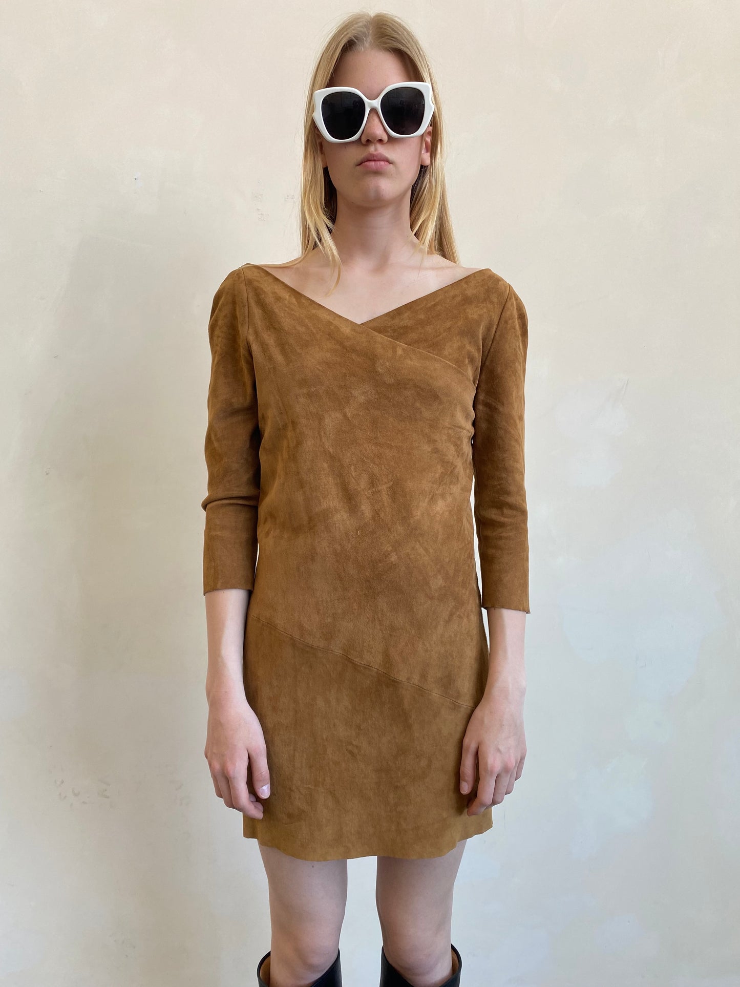Suede Dress