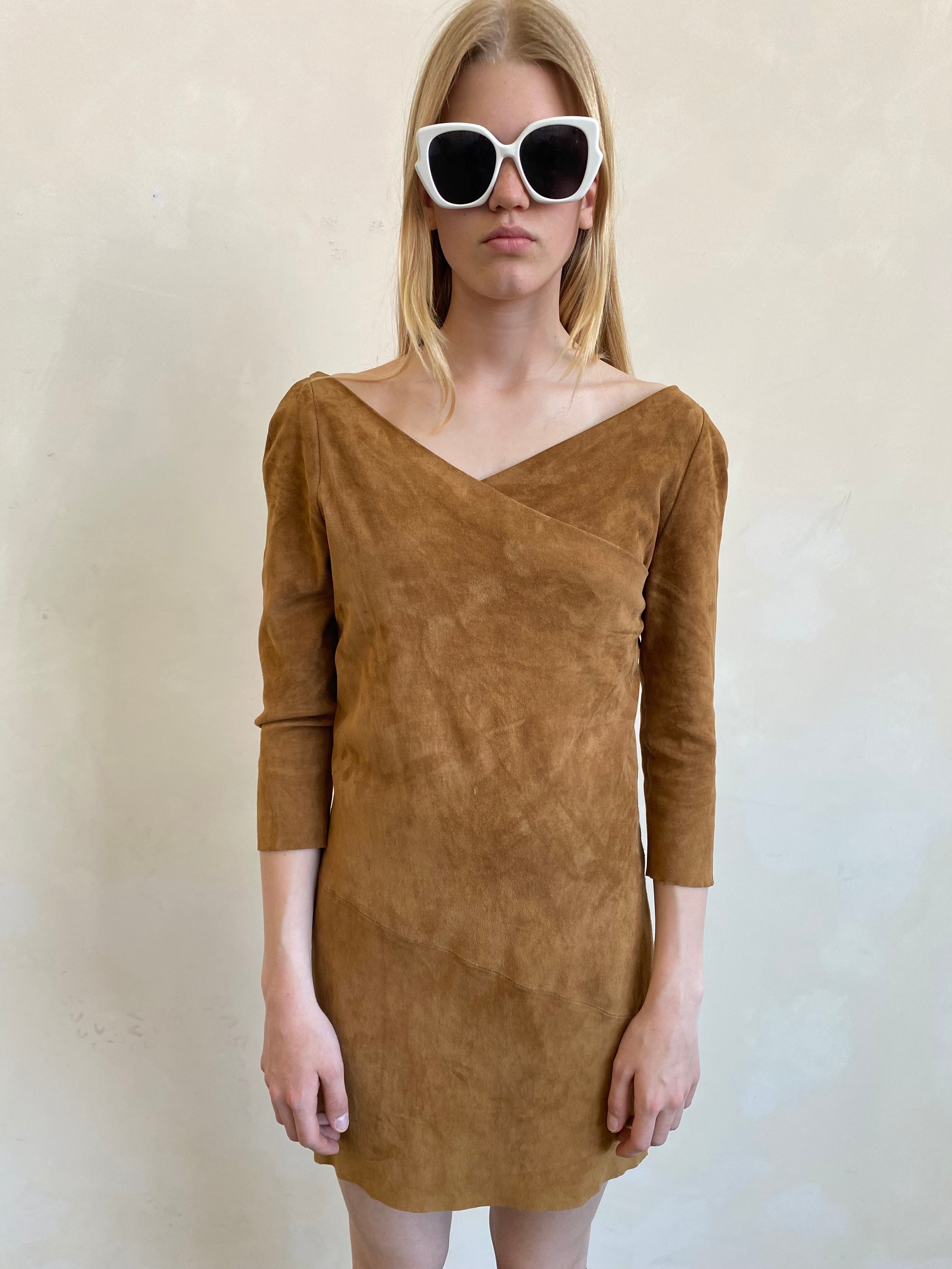 Suede Dress