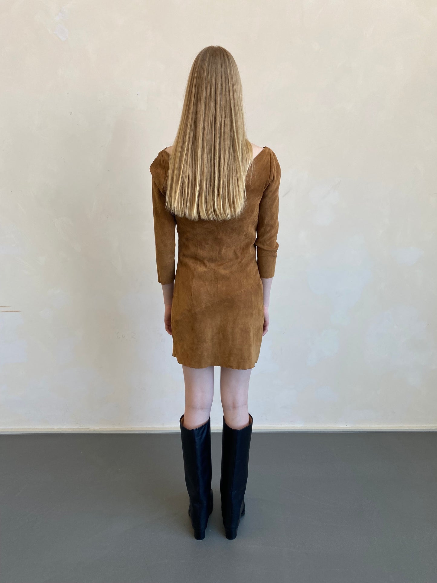 Suede Dress
