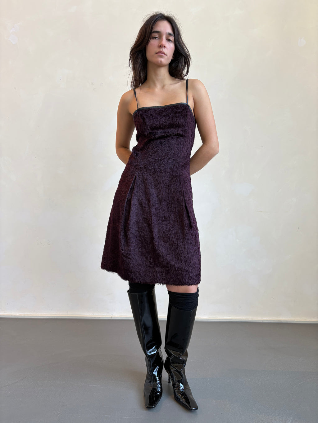 Purple dress