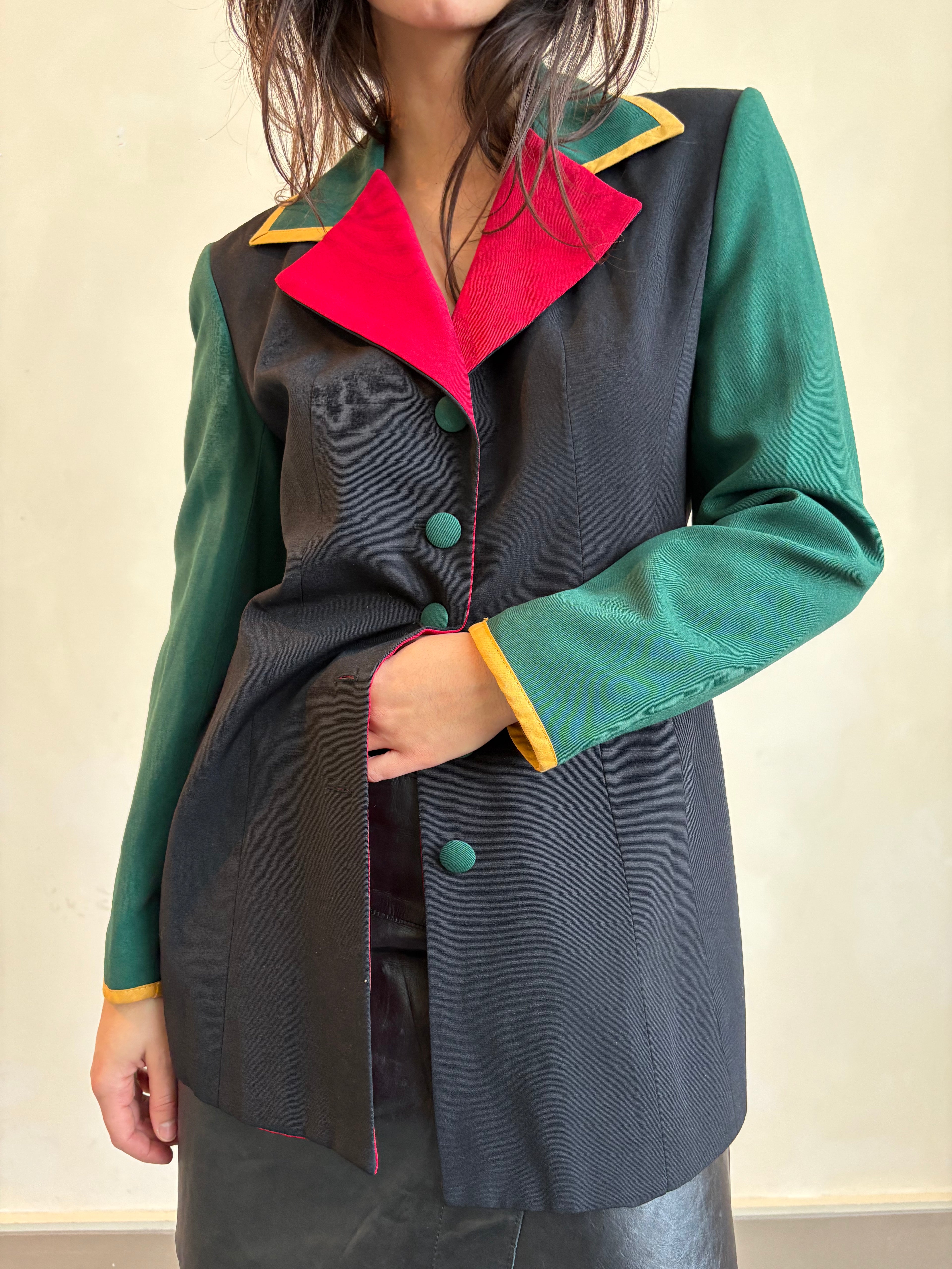 Colourblock jacket