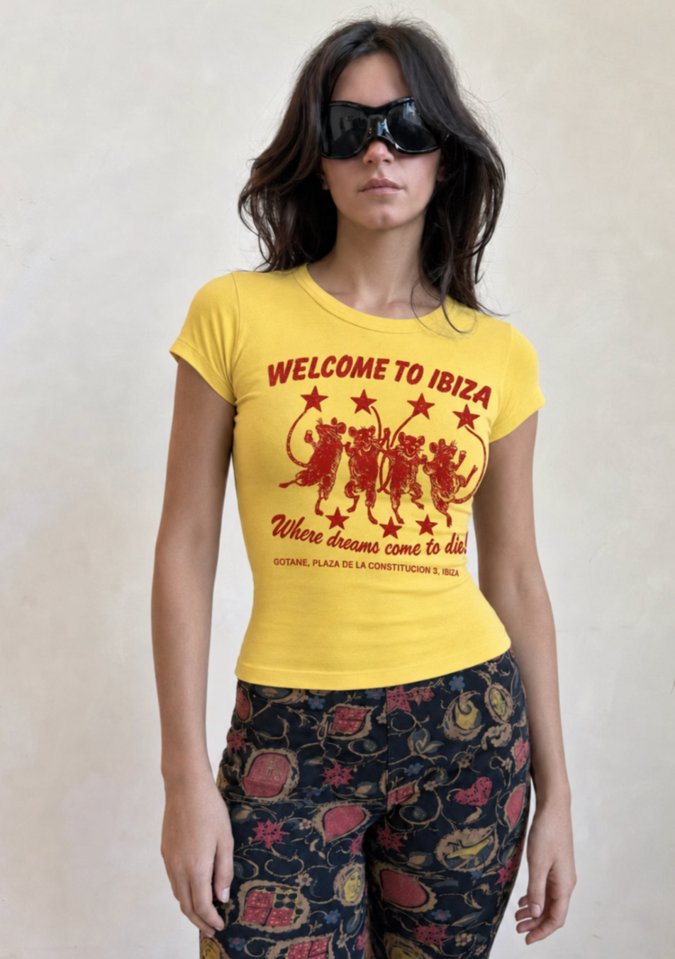 Welcome to Ibiza baby tee