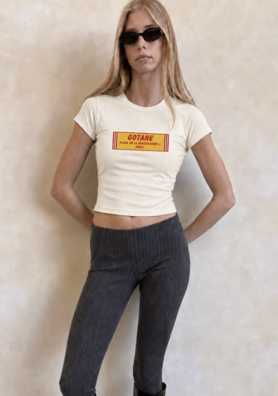 Gotane adress baby tee