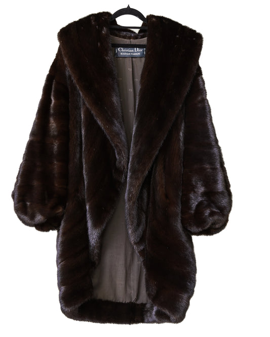 Dior fur coat