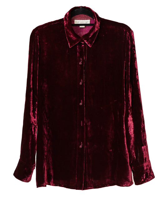 Velvet blouse